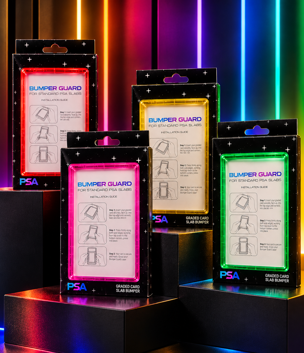 Pack Arcoiris - 4 Bumper Guards